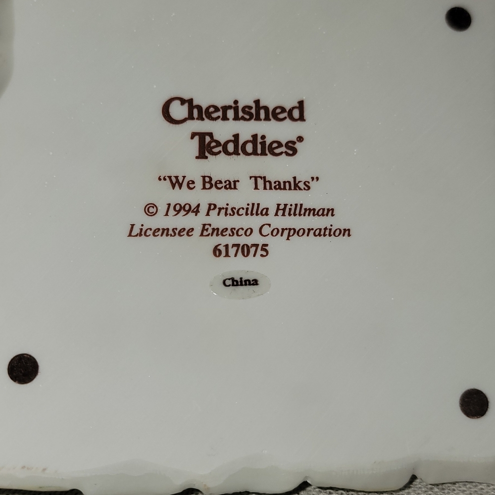 Cherrished Teddies Figurines (3) - Picture 2 of 6